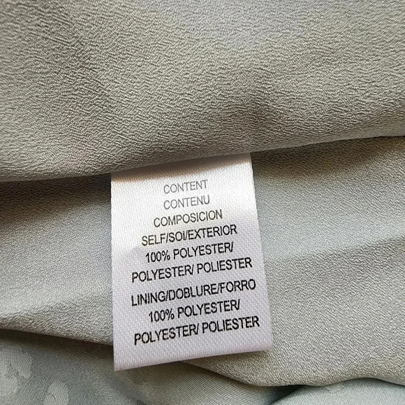 WAYF Clayton Asymmetrical Slip Dress Light Blue size M NWT - Picture 10 of 13